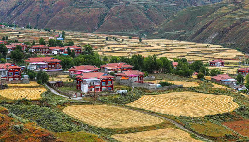 秋日藏鄉(xiāng)美如畫(huà)